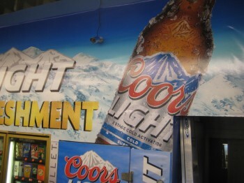 Cooler Wrap for the Beverage Barn