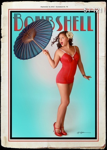Bombshell by John Gladman Pinup photography