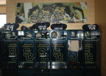 Wrapping lockers with inkjet prints