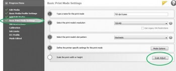 Basic Mode Settings in ONYX
