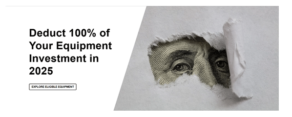 Capital equipment write-off