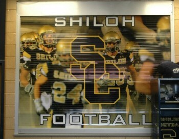 Producing and printing window graphics