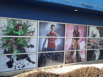 Peters Photography Window Graphics Printing window graphics on perforated window film